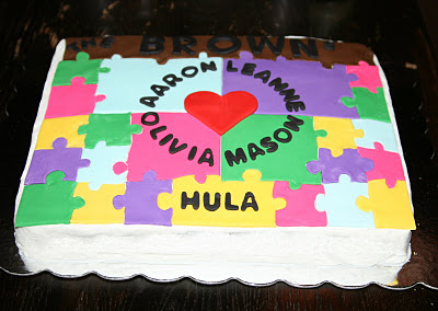 Adoption Finalization Party Cake