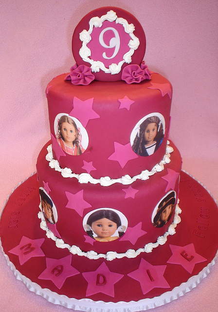 American Girl Doll Birthday Cake