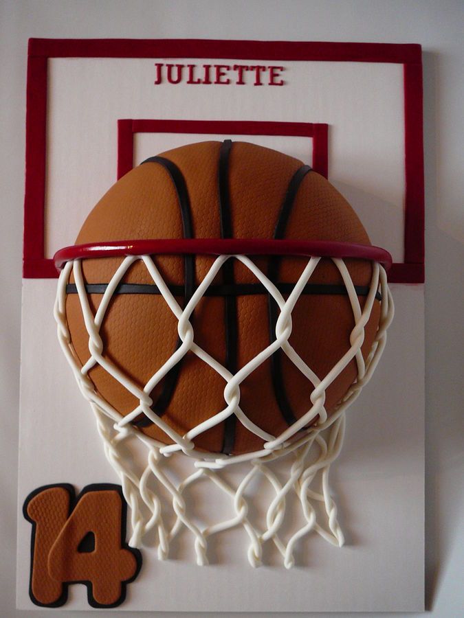 Basketball Birthday Cake