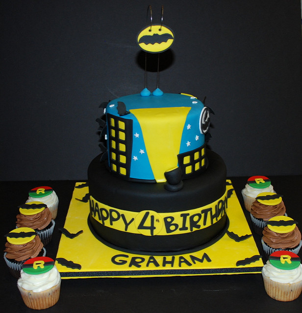 7 Photos of Batman Theme Birthday Cakes