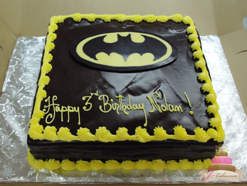 Batman Birthday Cake