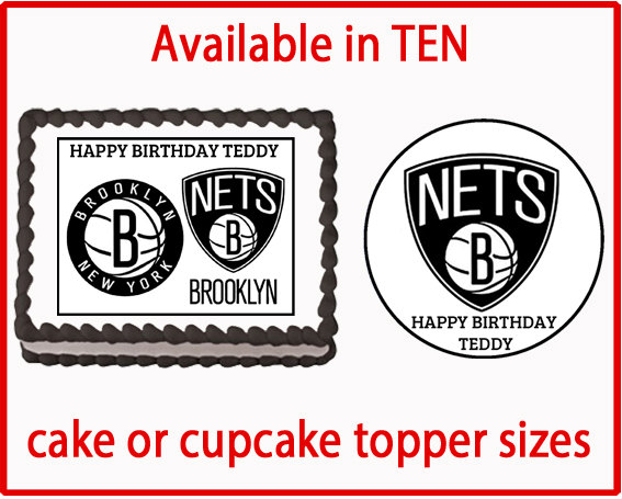 Brooklyn Nets Birthday Cake