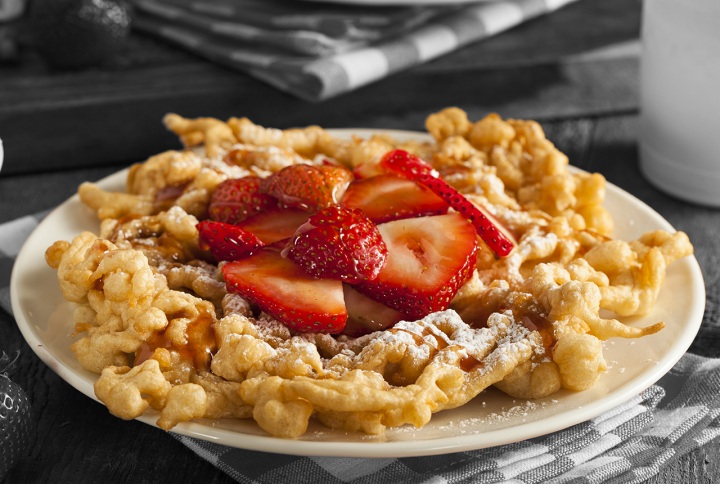 Carnival-Style Funnel Cakes