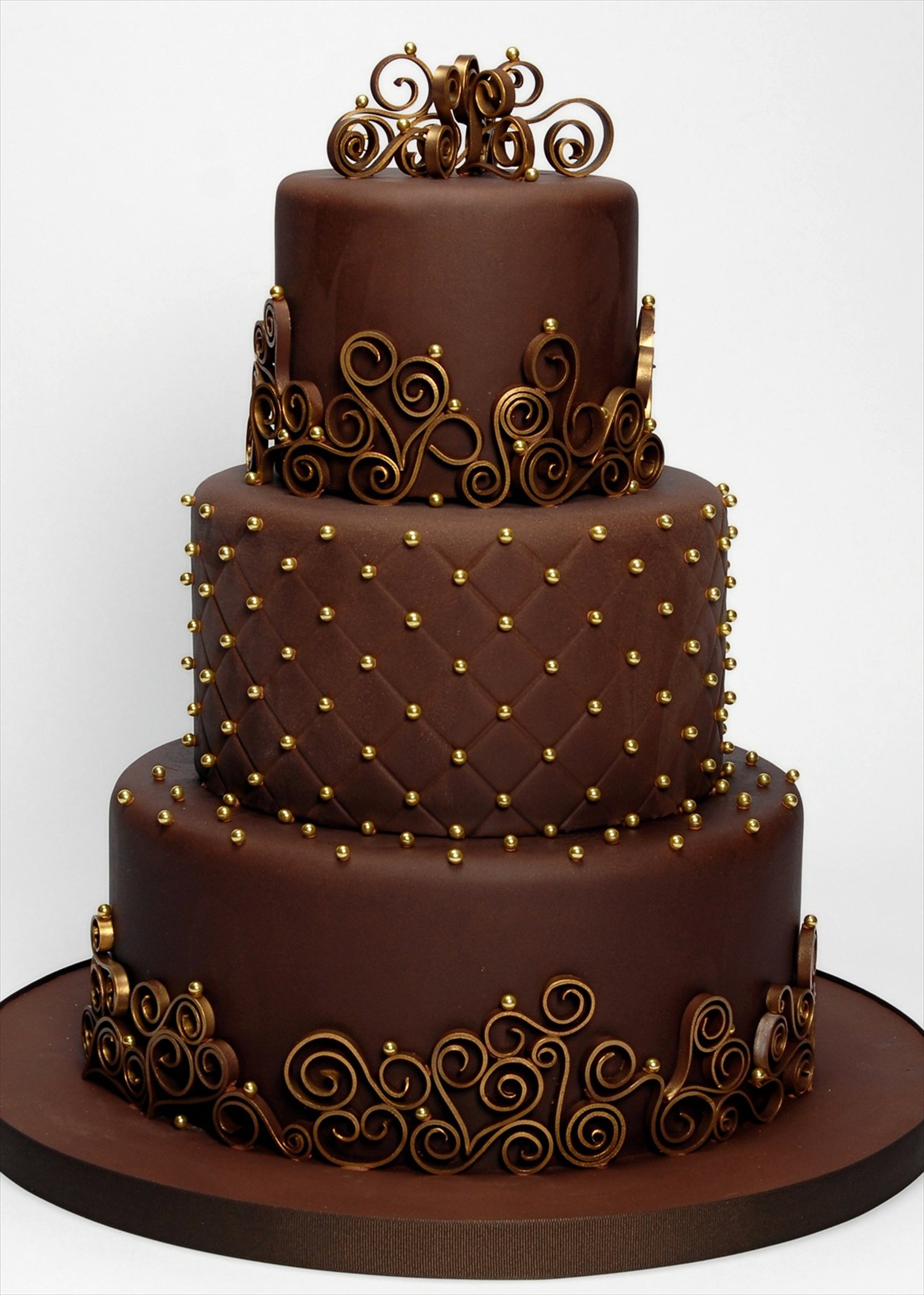 Chocolate Wedding Cake