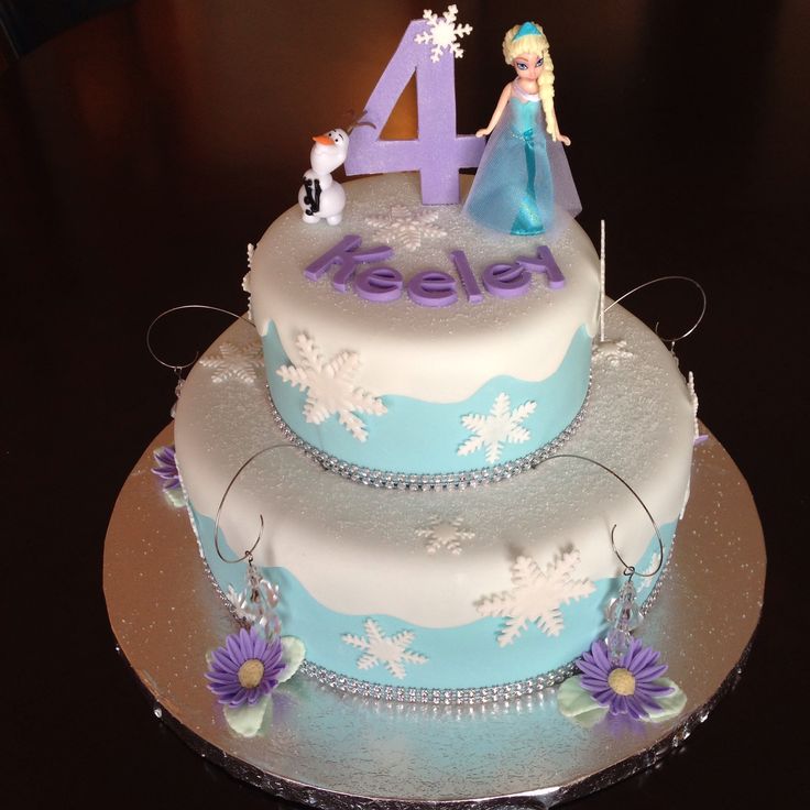 Elsa Disney Frozen Birthday Cake