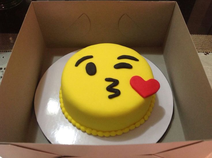 Emoji Birthday Cake