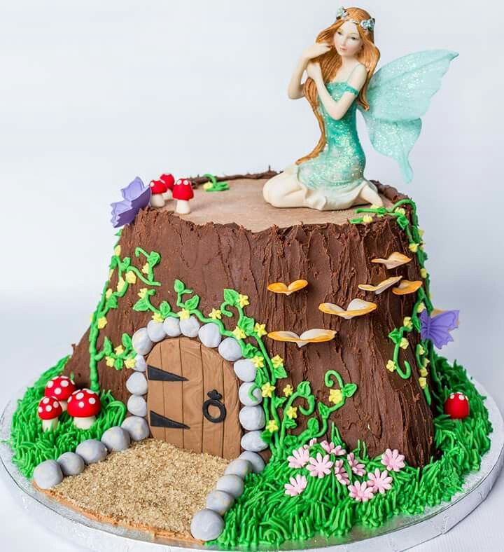 Fairy Garden Cake