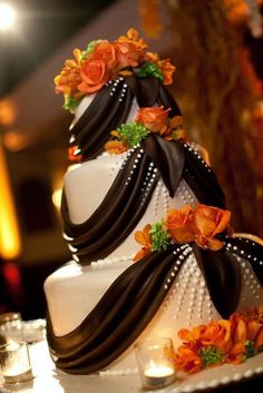 Fall Wedding Cake