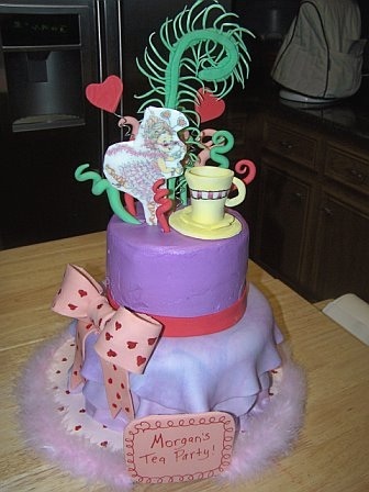 Fancy Tea Party Cake