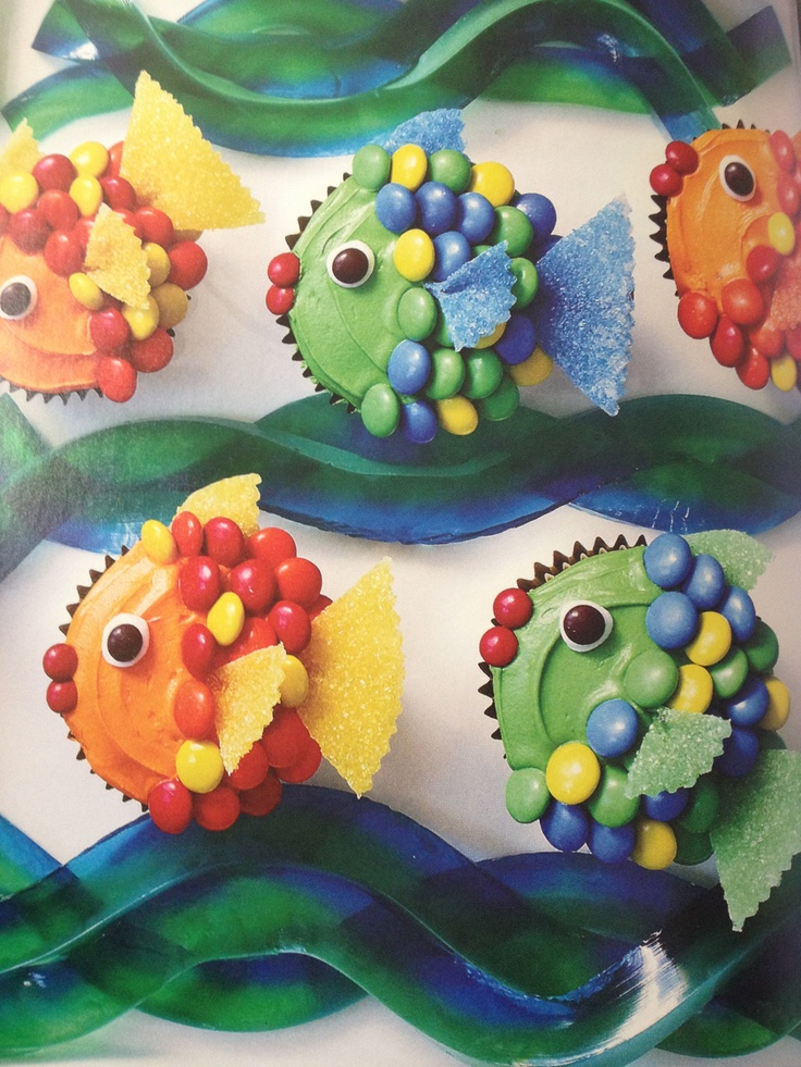 Fish Cupcake Ideas