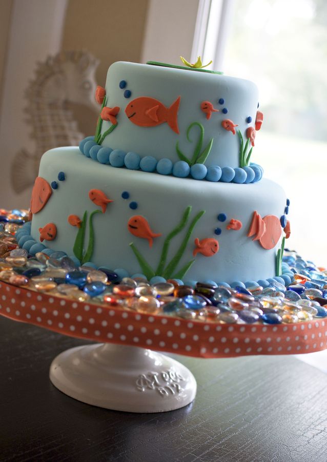 Goldfish Birthday Cake Ideas