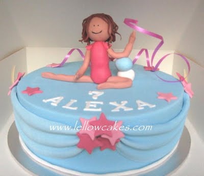 Gymnastics Birthday Cake Ideas