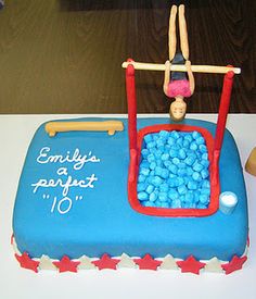 Gymnastics Birthday Cake Ideas