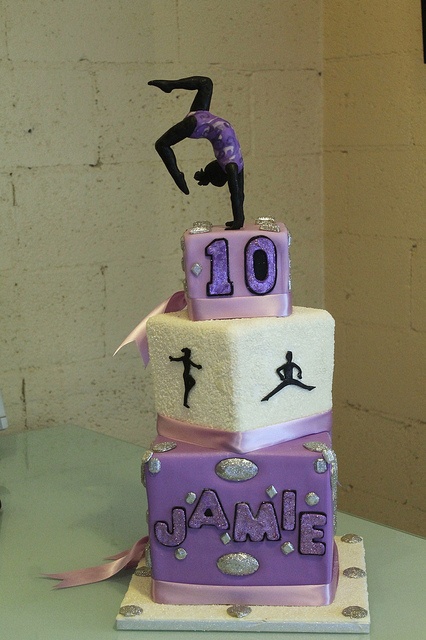 Gymnastics Cake