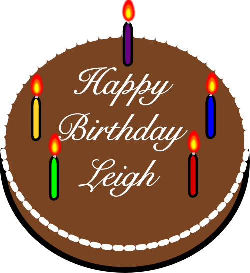 5 Photos of Birthday Cakes With Leigh