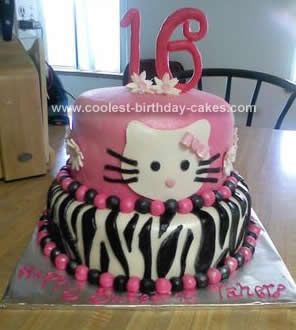 Hello Kitty Birthday Cake