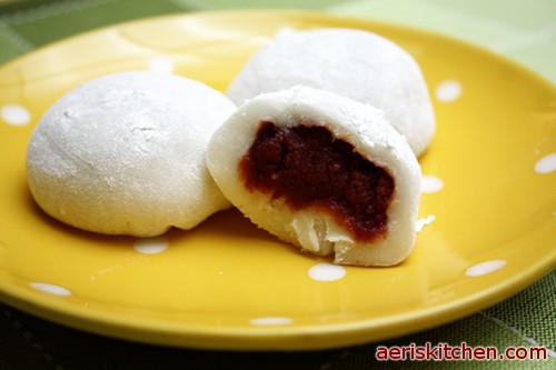 Korean Sweet Rice Cake Dessert