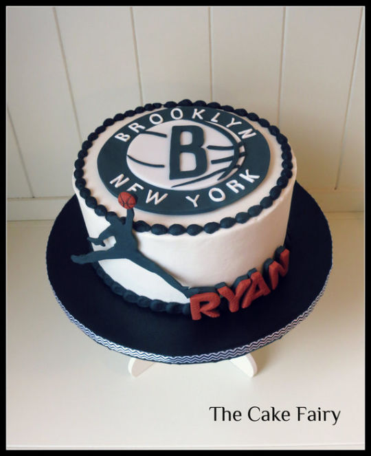 6 Photos of Brooklyn Nets Jersey Birthday Cakes