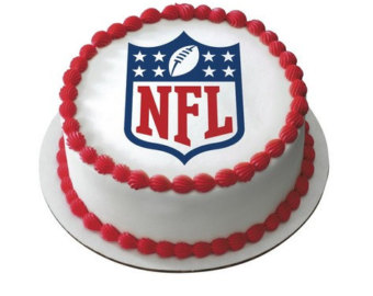 9 Photos of NFL Symbol Birthday Cakes