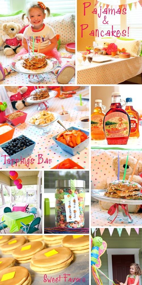 Pancake and Pajama Party Ideas