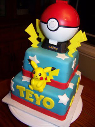 Pokemon Birthday Cake