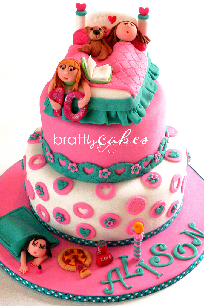 Slumber Party Cake Ideas