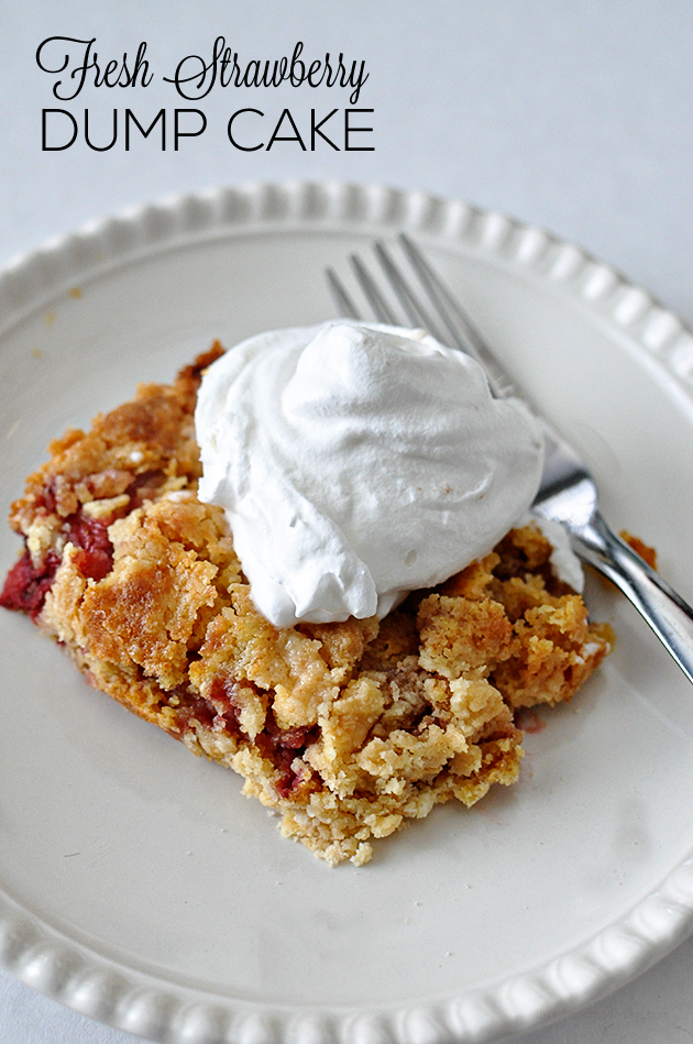 Strawberry Dump Cake Recipe