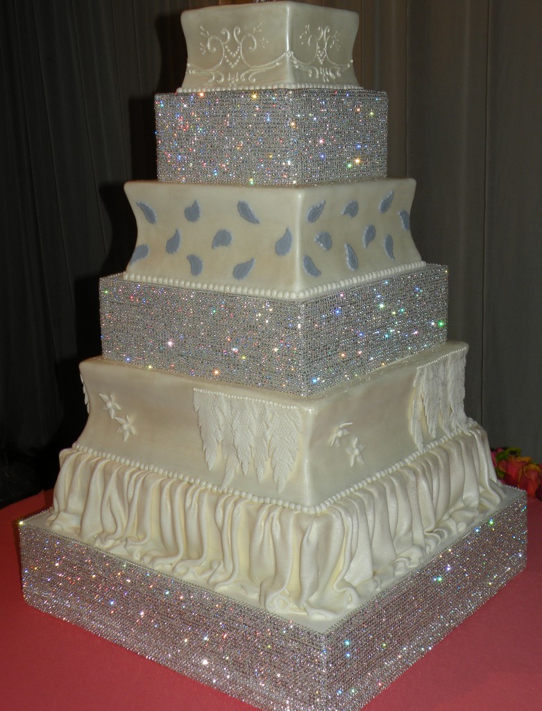 Bling Wedding Cake Stand