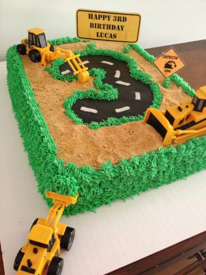 10 Photos of Construction Cakes For Boys 3