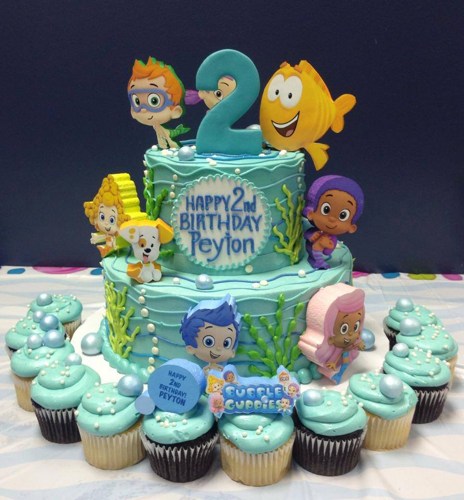 Bubble Guppies Birthday Cake Topper