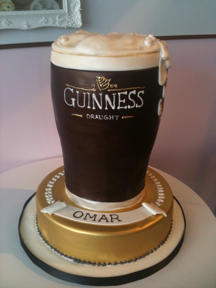 Cake with Beer Mug