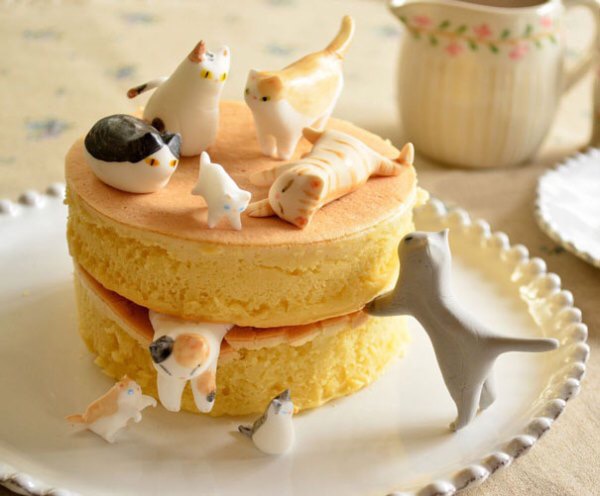 Cats Japanese Desserts