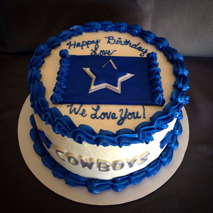 Dallas Cowboys Cake