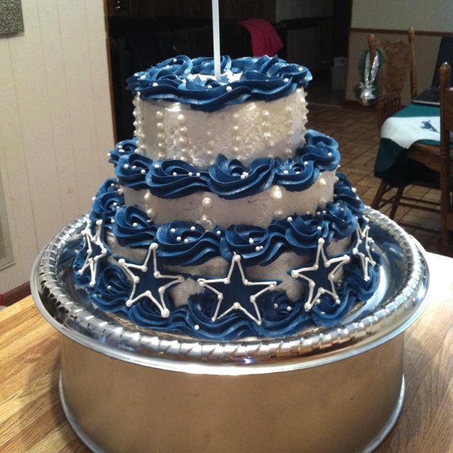 Dallas Cowboys Football Cake