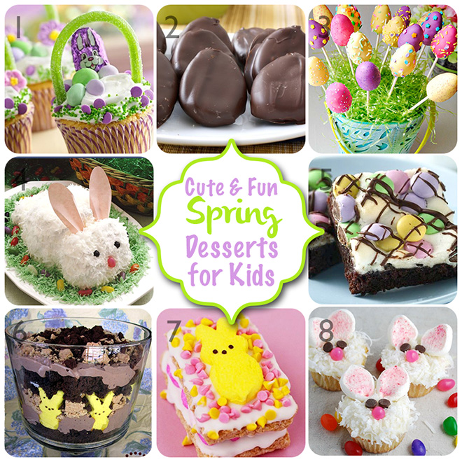 Easter Dessert Ideas Kids Party Food