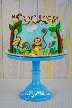 Jungle Monkey Cake