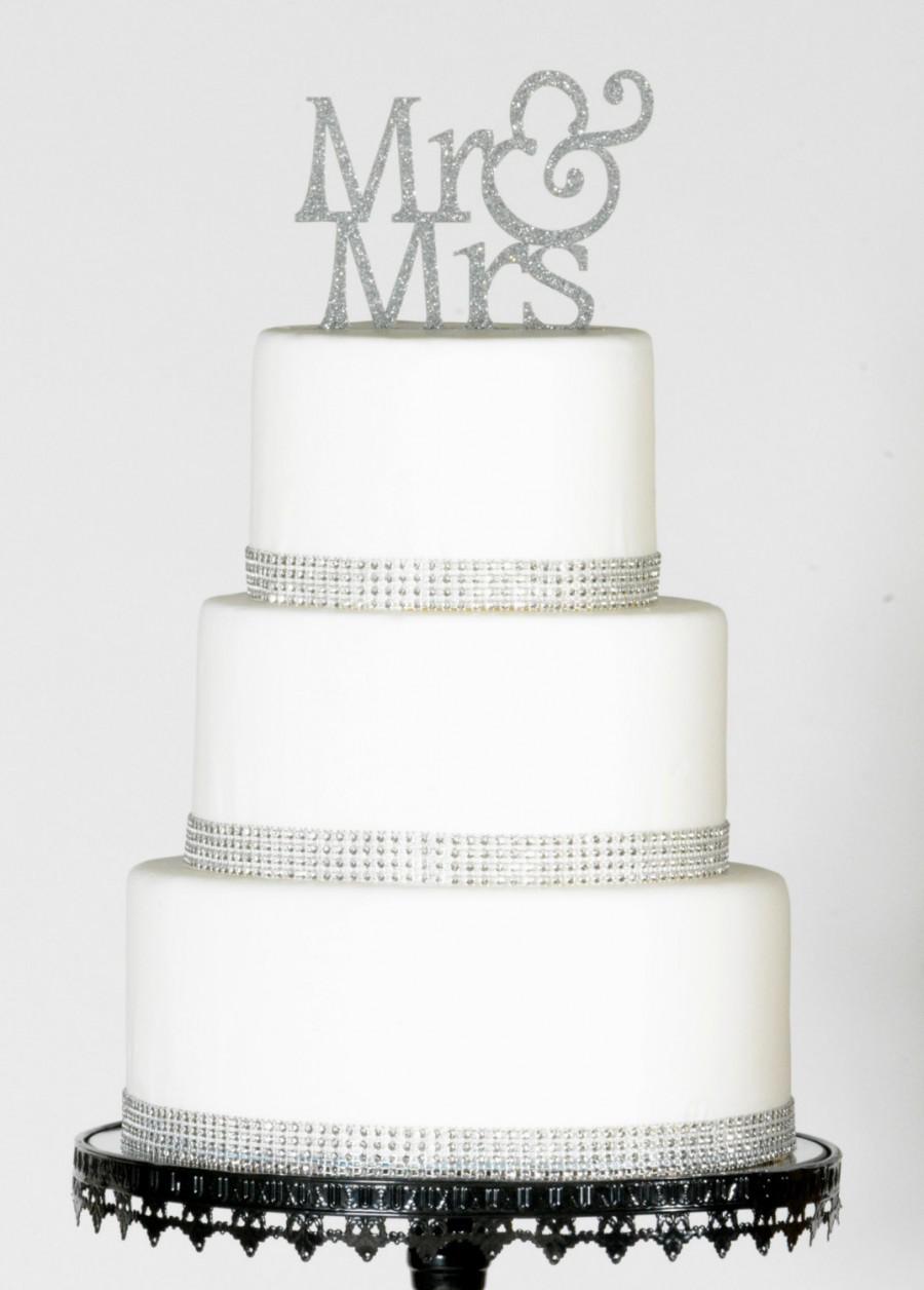 Mr. and Mrs. Wedding Cake