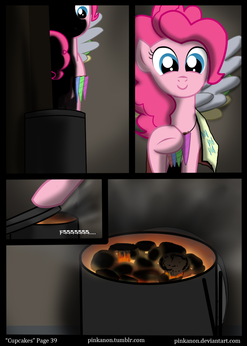 My Little Pony Creepypasta Cupcakes Comic