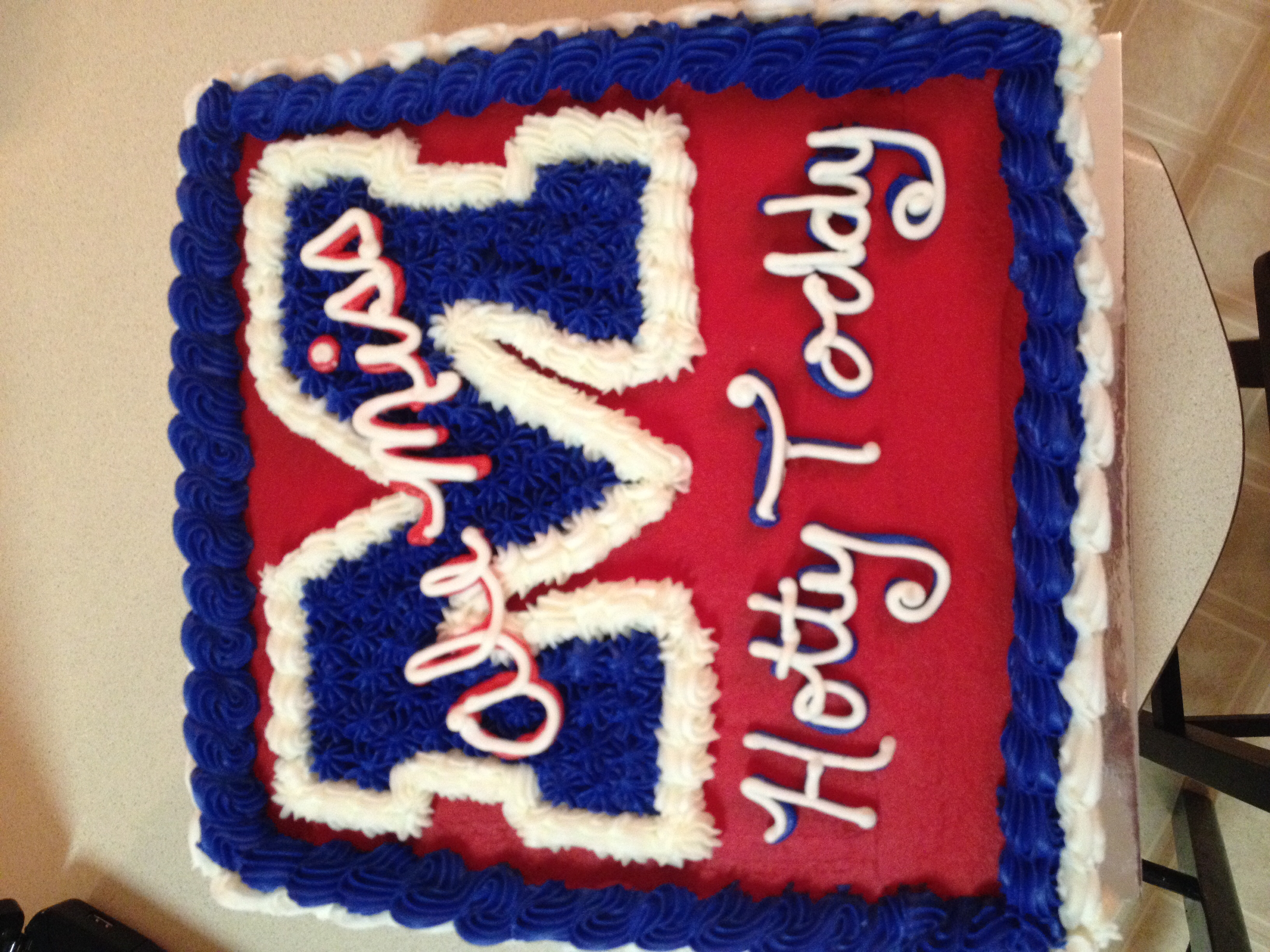 Ole Miss Cake