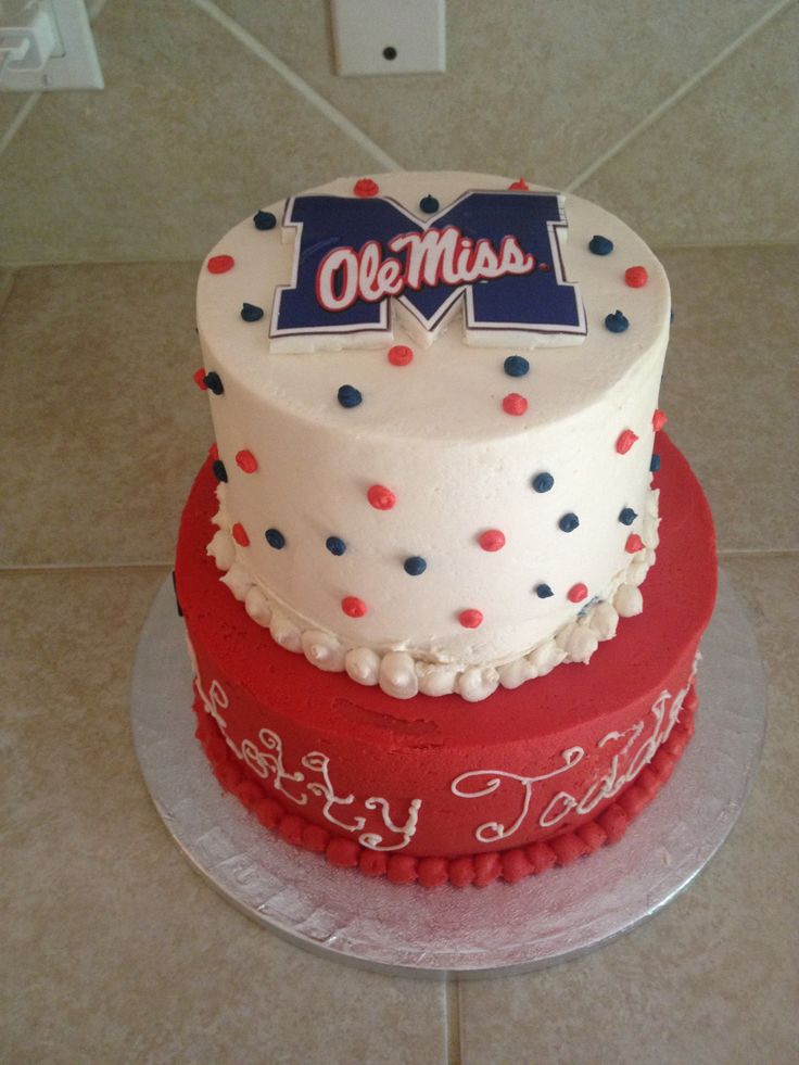 Ole Miss Cake