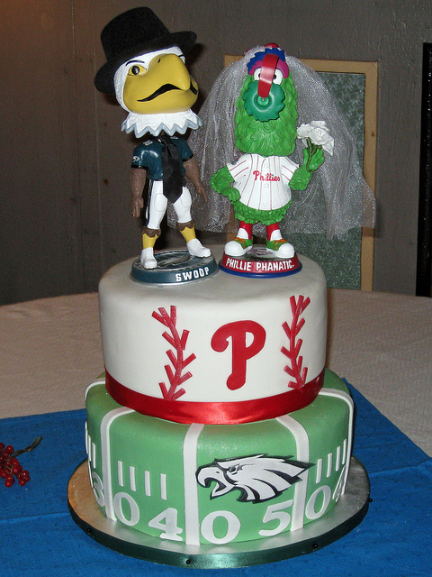 Philadelphia Eagles Happy Birthday Cake