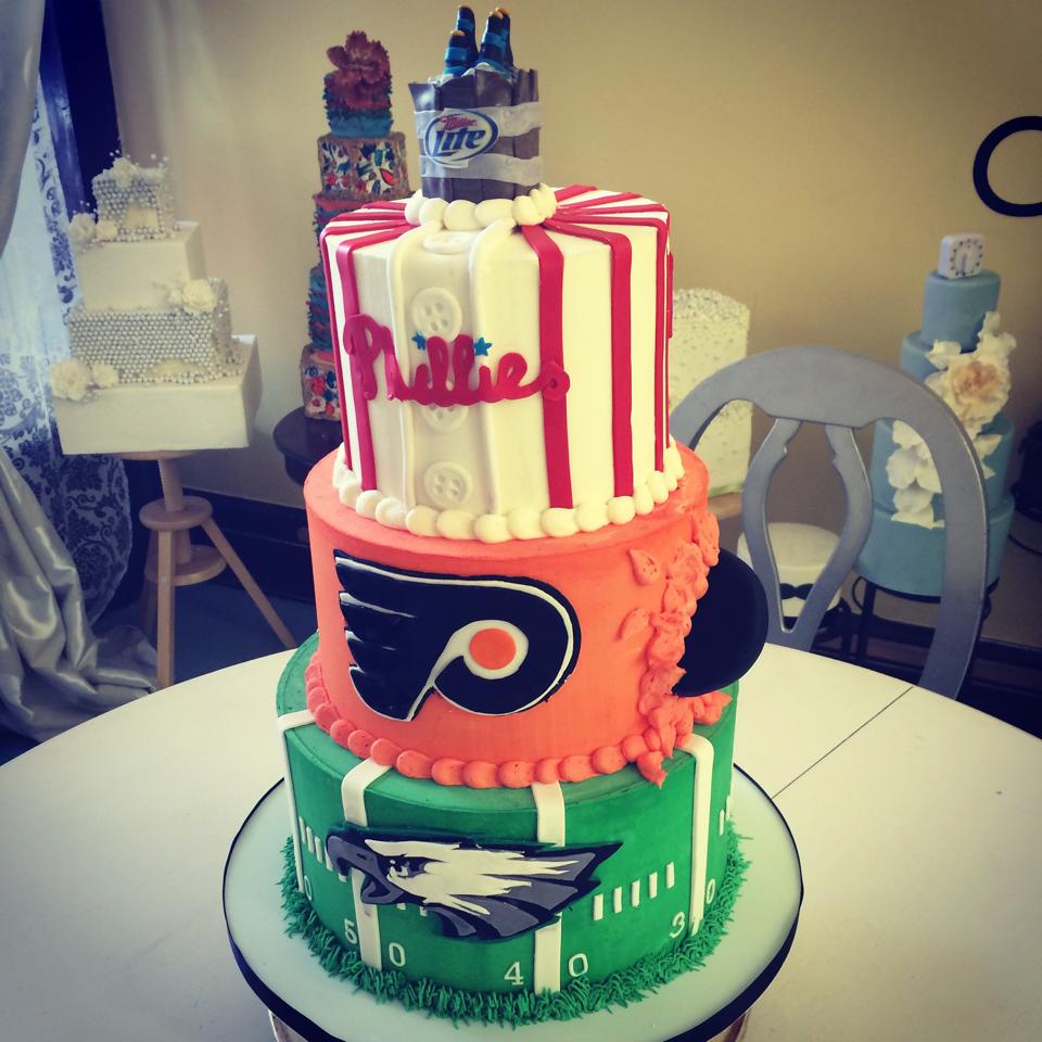 Philadelphia Sports Cake