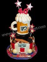 Philadelphia Sports Teams Birthday Cake