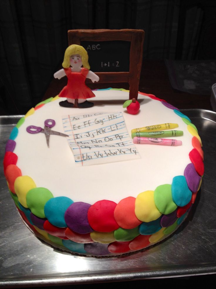 Teacher Retirement Cake