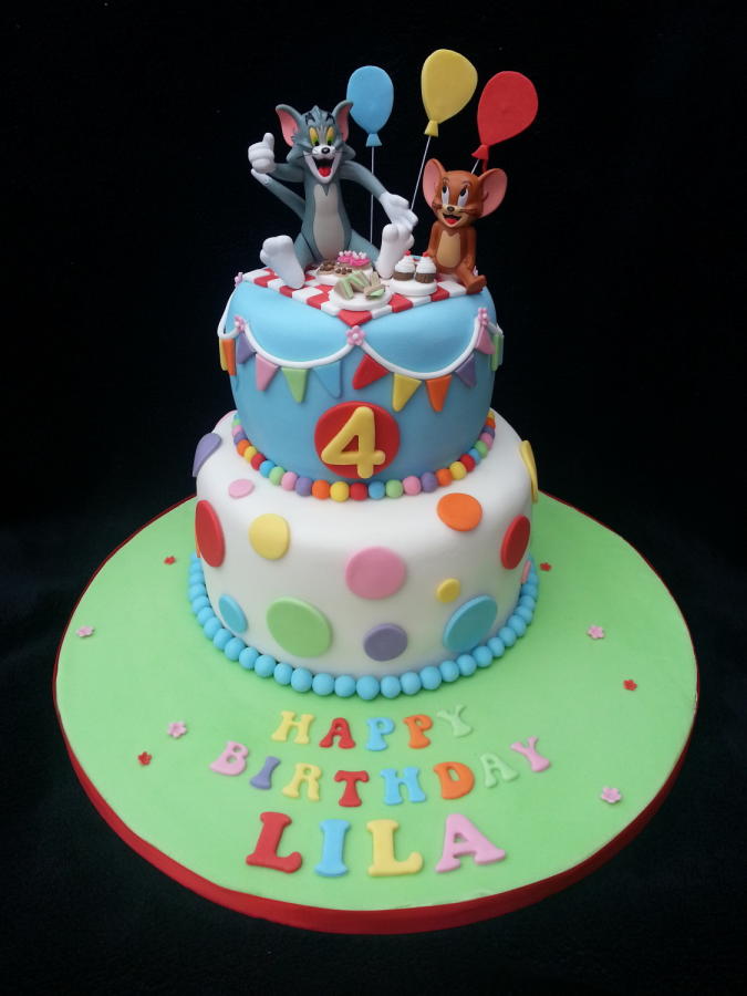 Tom and Jerry Birthday Cake Ideas