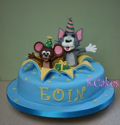 Tom and Jerry Birthday Cake