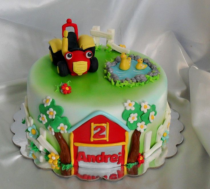 Tractor Tom Cake