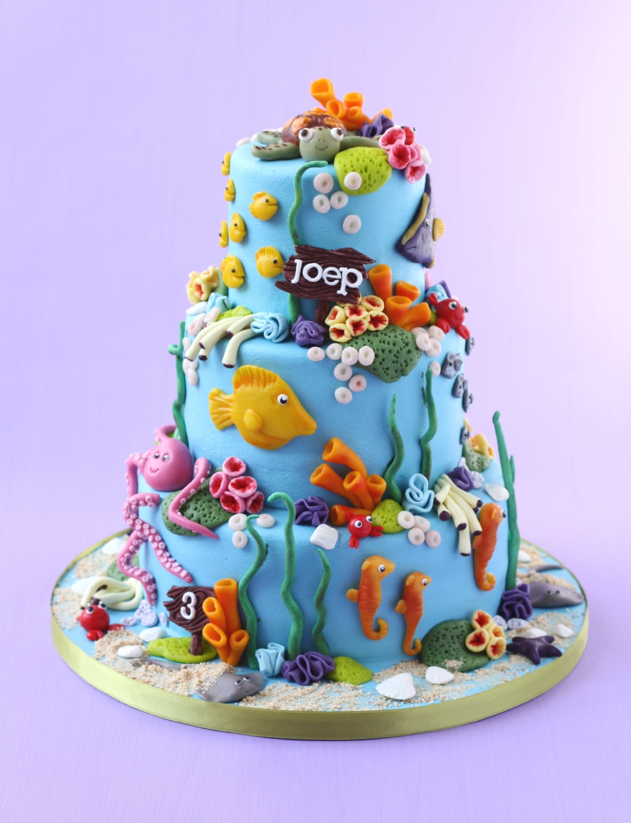 Underwater Birthday Cake