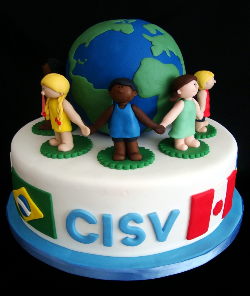 Around the World Cake