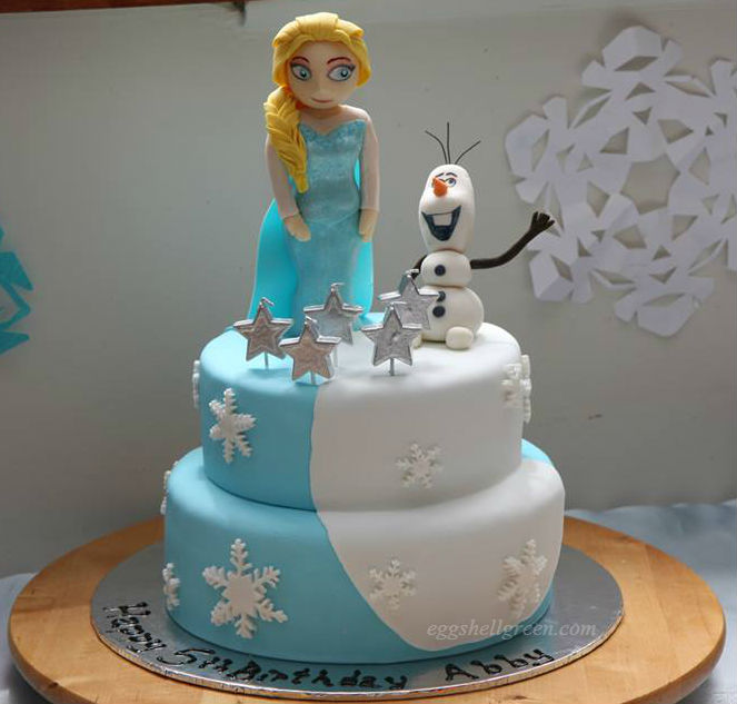 Birthday Cake Frozen Elsa